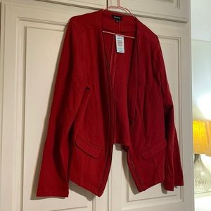 Torrid red blazer